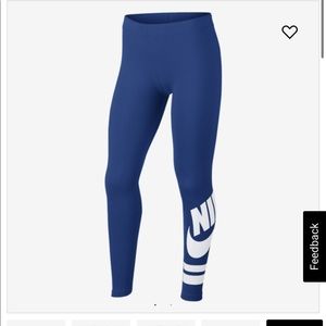 Nike logo leggings